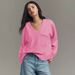 Wish's Best-selling Basic Loose Casual V-neck Sweatshirt For Women, Simple And Niche, Slimming Long-sleeve Top_ecoleips.com