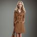 "Chic Double-Breasted Wool Coat For Women – Slim-Fit Long Trench Coat With Stand Collar, Warm & Stylish (Black/Coffee, Asian & EU Sizing)"_ecoleips.com