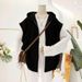 Women’s Clothing Spring And Autumn Thin Hooded Cardigan Vest Jacket Female Design Fat MM 20 300 Pounds Loose Sleeveless Vest Top_ecoleips.com