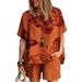 Two-Piece Set Spring Summer Outfit For Women Loose Fit Elegant Casual Sports Plus Size_ecoleips.com