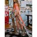 Women's Cotton Kimono Cover Up Beach Dress - Lightweight Sun Protection Long Robe With Crane Print, Bikini Wrap, Vacation Loungewear_ecoleips.com