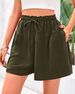 2025s 2025 Summer New Women's Beach Casual Fashion Elegant Versatile Shorts For Women_ecoleips.com