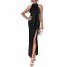 Cross-Border European And American Style Sexy Backless Lace-Up High-Slit Hot-Selling Ribbon Design Sleeveless_ecoleips.com