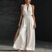 Summer V Neck Halter Neck Jumpsuit for Women European American Style Elegant Commuter Work French Style 2026 New_ecoleips.com