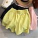 Women's Clothing Sports Shorts Women's High Waist Loose Slim Wide Leg Pants Three Quarter Pants Containing Cotton Casual Pants Trendy_ecoleips.com