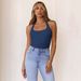 2025 New Model: Sexy Halter Neck Tie-Up U-Neck Sleeveless Tank Top, Slim Fit Y2K Summer Top For Women_ecoleips.com