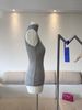 Korean Elegant Women's High Neck Sleeveless Slim Fit Vest Long Sleeved Cardigan Set for Spring Autumn Winter_ecoleips.com