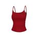 Supportive Padded Bustier Bra Sexy Sports Vest Super Stretchy Slimming Breathable Casual Wear For Everyday_ecoleips.com