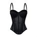 Aria Basics Aria Basics European And American Style Solid Color Fashion Bra Waist Slimming Mesh Camisole With Chest Pads For Outerwear Fishbone_ecoleips.com