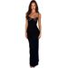 Women's Clothing Spring And Summer New French Temperament Lace Splicing Suspender Long Skirt Sexy Slim Dress Female_ecoleips.com