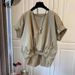 Women's Clothing Short Sleeved Shirt Design Niche Unique Special Top Half Sleeved T Shirt_ecoleips.com