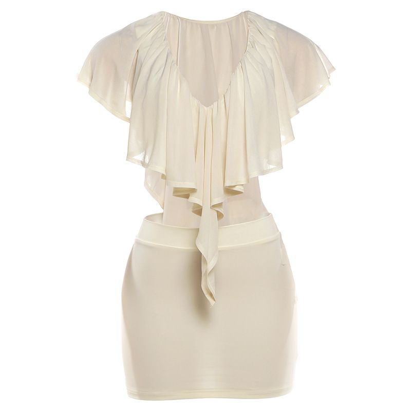 Women's Clothing Slim Fit V-Neck Vest Top Solid Color Fashion Tank Top For Spring_ecoleips.com