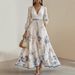 2025 European And American Hot Selling Printed Holiday Dress_ecoleips.com