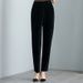 Suitable For All Seasons Mom Thin Nine-Point Middle-Aged Women's Loose Casual Straight Summer Cotton Linen Pants_ecoleips.com