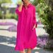 European And American Women's Casual Lapel Long Sleeve Shirt Spring/Summer Fashion Solid Color Top for Ladies_ecoleips.com
