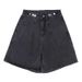 High-waisted Denim Summer Loose Casual A-line Slimming Shorts Plus-size Women, Suitable For Pear-shaped Body Types_ecoleips.com