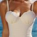 Shell Texture Women's One-Piece Swimsuit Bikini Beach Hot Spring Bathing Suit – High Elasticity & Quick Dry_ecoleips.com