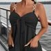 K Women's Casual Fashion Suspender Shorts Jumpsuit Suspender Pants_ecoleips.com