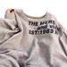 American-style Sweatshirt Off-shoulder Top, 2026 New Spring Collection, High-end Style For Petite Women, Long-sleeved_ecoleips.com