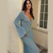 Women's Clothing Fashion Slim V Neck Beach Skirt Versatile Beach Cover Up Temperament High End Beach Sun Protection Clothing_ecoleips.com