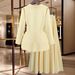Women's Fashionable Temperament Coat And Pleated Skirt Set Autumn/Winter_ecoleips.com