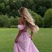 One Shoulder Floral 2025 Summer New Sexy Slit Slim Fit Temperament Long Dress_ecoleips.com