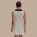 K High-end Slim-fit Evening Gown With A Large Collar, Metal Buttons, Sleeveless Design, Waist-cinching, And Slimming Effect For A Noblewoman's Style_ecoleips.com
