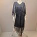 Women's Clothing New Women's Heavy Beaded Sequins V Neck Bat Sleeves Evening Dress Long Skirt Party Bridesmaid High End_ecoleips.com