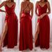Women's Clothing Sexy Slim Fit Backless Sling Waist Dress Long Skirt_ecoleips.com