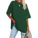 2026 European And American Cross-border Women's T-shirt, New Foreign Trade Model, Loose Fit, Drop Shoulder_ecoleips.com