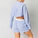 AD494 European American Cross-border Summer Autumn New Fashion Striped Casual Comfortable Cardigan Blue And White_ecoleips.com