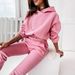 Women's Casual Short Sleeve Cardigan & Pants Set - Soft Comfort Lounge Wear, Summer Home Outfit, Solid Color Matching Two-Piece_ecoleips.com