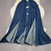 Women's Clothing Waist Slimming Sleeveless Single Breasted A Line Slit Denim Dress Casual Long Skirt_ecoleips.com