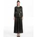 Women's Clothing Floral Pleated Two Piece Set Casual Fashion V Neck Long Sleeved Top Elegant Skirt Women's Clothing_ecoleips.com