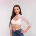 Chic Lace Trim V-Neck Blouse For Women - Breathable Polyester Blend, Figure-Flattering Fit, Perfect For Oktoberfest & Office_ecoleips.com