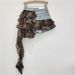 Design Sense Spicy Girl Denim Patchwork Fashion Versatile Irregular Cake Chiffon Short Skirt For Women Trendy_ecoleips.com