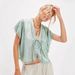 's Best-selling Cross-border European And American Fashion Women's Casual Short-sleeve V-neck Lace-up Lace_ecoleips.com