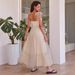Women's Clothing Strapless Polka Dot Tube Dress_ecoleips.com