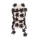 K Small Niche Sexy Vest Women's New Three-dimensional Flower Collage Design, Mesh Sleeveless Top_ecoleips.com