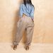 M80614 Cross-Border European And American Women's New Fashion Casual Loose Trendy Jogger Nine-Point Pants_ecoleips.com
