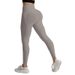 Women's Clothing High Waist Tummy Peach Buttocks Nude Yoga Pants Women's Solid Color Quick Drying Breathable Running Sports Fitness Trousers_ecoleips.com