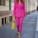 Women's Clothing Fashion Commuter Business Professional Suit Trousers Two Piece Set_ecoleips.com