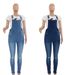 Women's Clothing Hole Washed Jeans_ecoleips.com