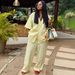 Women's Clothing Striped Loose Top Plus Size High Waisted Trousers Casual Fashion New Short Sleeved Set_ecoleips.com