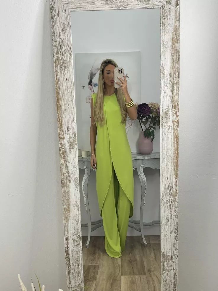 Women's Casual Two Piece Set Sleeveless round Neck Summer Outfit Loose Fit European American Style_ecoleips.com