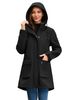 K Jacket Rainproof Hooded Women's Raincoat Jacket Windbreaker_ecoleips.com