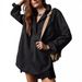 Women’s Clothing Denim Jacket New Long Sleeved Jacket V Neck Fashion Design Casual Jacket_ecoleips.com