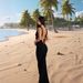 Women's Clothing Fashion Temperament Suspenders Backless Deep V Skirt Waist Dress_ecoleips.com