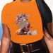 Summer European And American Cross-border Foreign Trade Plus-size T-shirt, Round-neck Casual Loose-fitting Short-sleeve_ecoleips.com