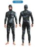 Aria Basics New 3mm Men's Camouflage Diving Suit, Two-piece, Swimming, Surfing, Free Diving, Thickened For Cold And Sun Protection_ecoleips.com